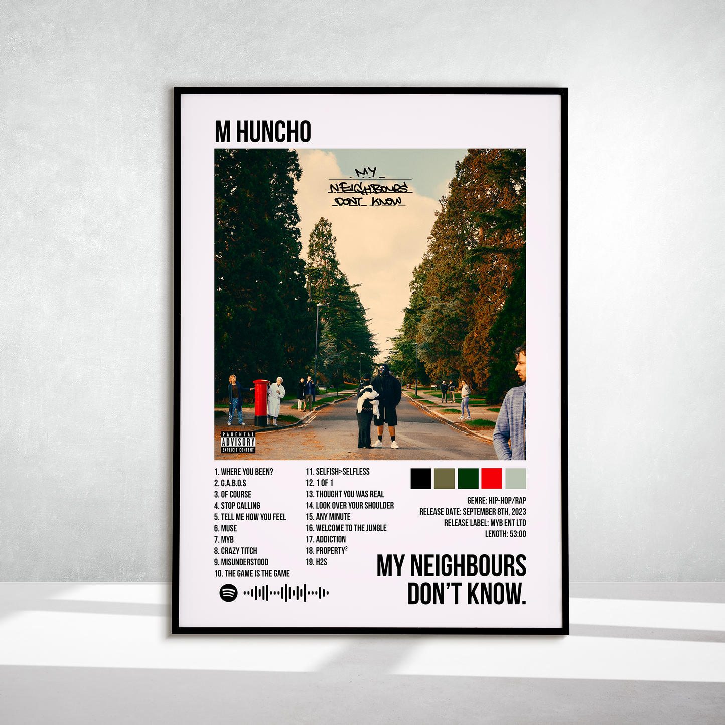 my neighbours don't know.