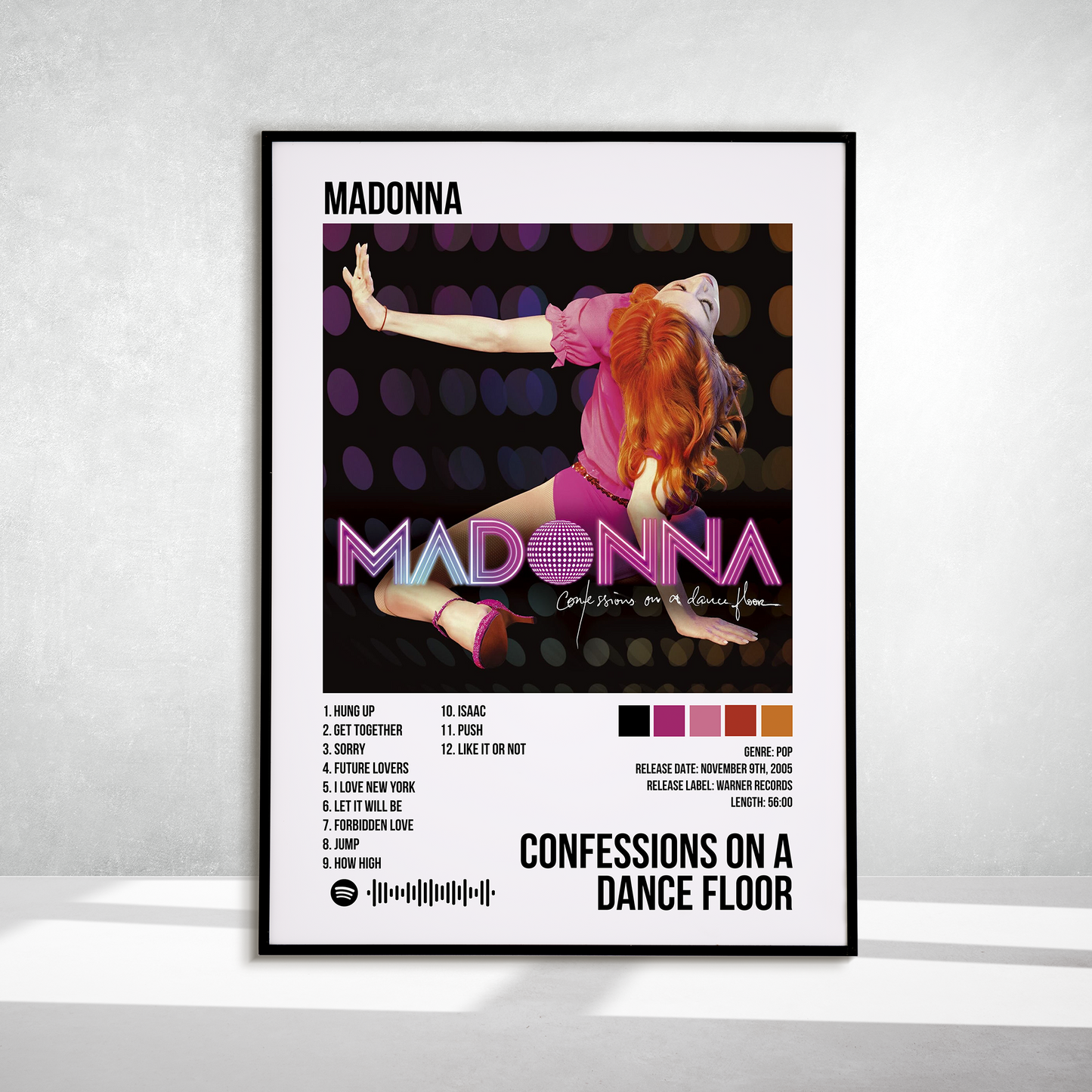 Confessions on a Dance Floor