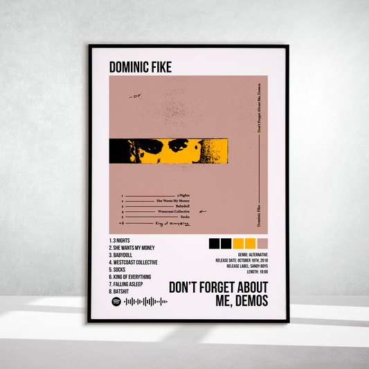 Don't Forget About Me, Demos