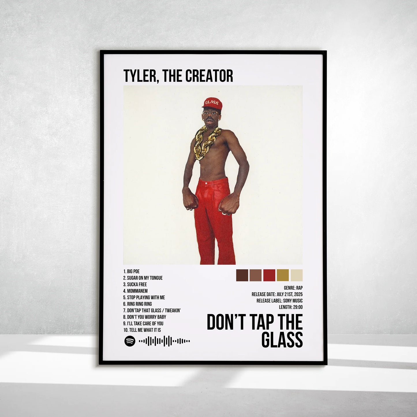 Don't tap the glass